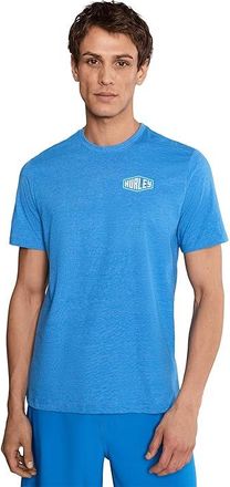 Hurley The Original Short Sleeve Mens T Shirt Seashore Heather : 2XL, Cotton