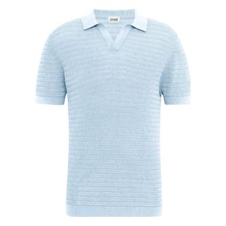 Drykorn Drykorn, Polo Shirts, male, Blue, Size: XL Braian 10 Polo Shirt