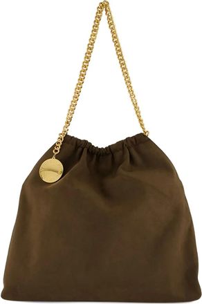 Stella McCartney Falabella medium schoudertas met trekkoord - Bruin