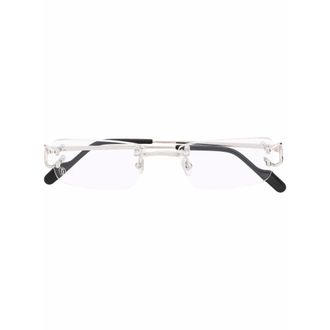 Cartier Glasses, male, Gray, Size: 53 MM Optical Frame