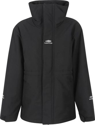 Balenciaga Jassen, Dames, Zwart, S, Polyester, 3B Sports Icon Ski Parka