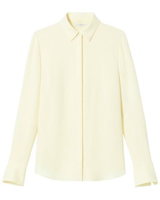 Lafayette 148 New York Plus Scottie Silk Blouse