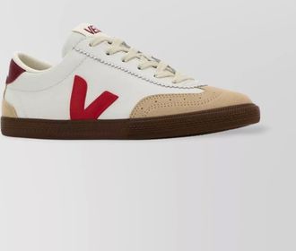 Veja leather low-top sneakers