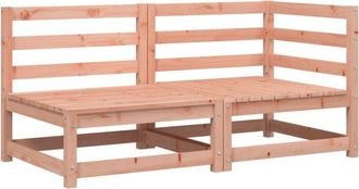 vidaXL Garden Sofa 2-Seater Solid Wood Douglas vidaXL