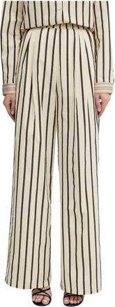 Forte_Forte My Pants - Dames - Wijde Broeken - Veelkleurig - M - Katoen - Broeken