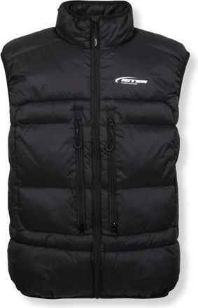 Iuter Storm Puff Vest - Heren - Bodywarmers - Zwart - M - Leer - Jassen
