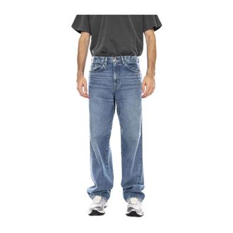 Edwin Wide Jeans - Heren - Loose Fit Jeans - Blauw - W32 L32 - Katoen - Jeans