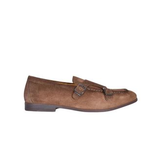 Doucal's Mocassino Doppia Fibbia - male - Doucals - Loafers - Brown - 10 UK - Shoes