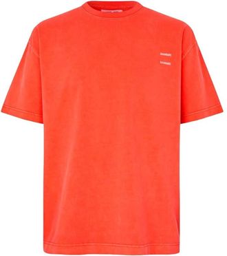 Sams&oslash;e & Sams&oslash;e Hombre, Camisetas, Rojo, Talla: M