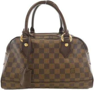 Louis Vuitton Pre-owned Handbags, female, Brown, Size: ONE SIZE Pre-owned Coated Canvas Handbag
