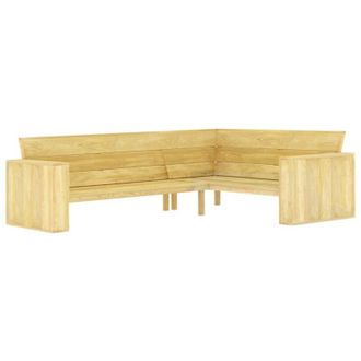 vidaXL Vidaxl - Banco De Jard&iacute;n De Madera De Pino Impregnada 239 Cm