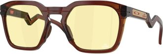 Oakley Oo 9533 Hstn SQ Zonnebril - unisex - Zonnebrillen - Bruin - 54 MM - Accessoires