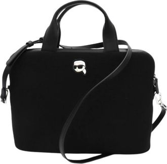 Karl Lagerfeld Handtas - Dames - Handtassen - Zwart - ONE Size - Tassen