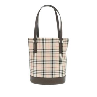 Burberry Pre-owned Burberry House Check Canvas Bucket Bag Ladies 9E5Y942LXYZBB6HT