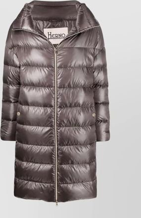 Herno down relaxed-fit midi coat