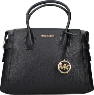 Michael Kors Black Leather Womens Handbag