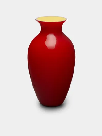 NasonMoretti Antares Hand-Blown Murano Glass Bud Vase (5.5in/14cm)