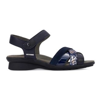 Mephisto Blauwe Sandaal voor Dames - Polina - Dames - Sandalen - Blauw - 35 EU - Leer - Schoenen