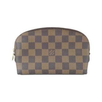 Louis Vuitton Pre-owned Damier Coated Canvas Cosmetic Pouch - Dames - Pre-owned - Bruin - Maat: ONE Size