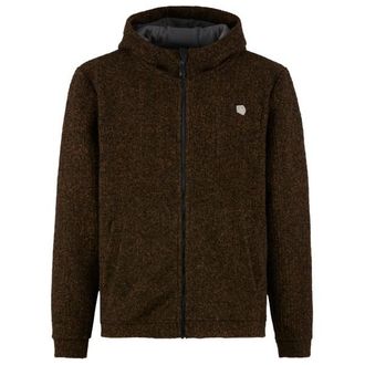 E9 Mimmo Zip-Hoodie f&uuml;r Herren | braun/schwarz