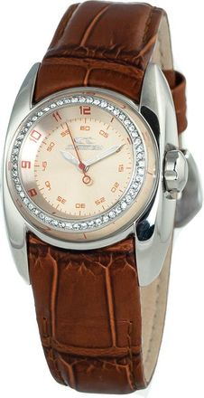 Chronotech Leather Womens Watch
