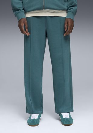 Puma Trainingshose PUMA CLASS RELAXED PINNACLE TRACK PANTS TR, Herren, Gr. XXL, N-Gr, emerald ice, Sweatware, Obermaterial: 68% Baumwolle, 32% Polyester, u