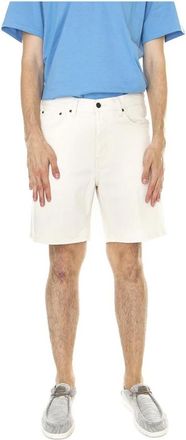 Carhartt Work in Progress Single Knee Short - Heren - Korte Broeken - Wit - W29 - Katoen - Korte Broeken