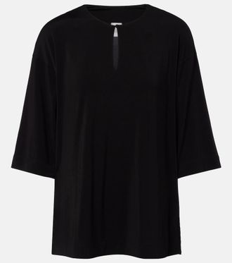 Max Mara Giglio keyhole oversized top