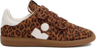 Isabel Marant Sneakers Beth leopardate - Marrone