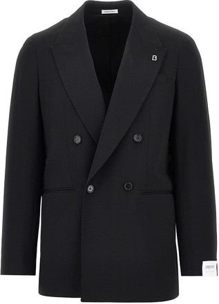 Breras Milano Arezzo wool-blend double-breasted jacket Man 46
