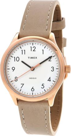Timex Easy Reader Quartz White Dial Ladies Watch TW2T72400