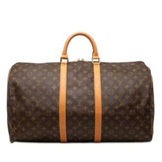 Louis Vuitton Pre-owned Monogram Boston Bag - unisex - Louis Vuitton Vintage - Vintage Weekend Bags - Brown - ONE SIZE - Pre-owned