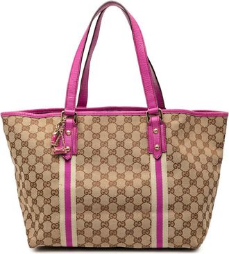 Gucci Pre-owned Gucci Large GG Canvas Jolicoeur Tote Ladies 139260 486628