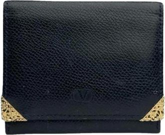 Valentino Pre-owned Wallets, female, Black, Size: ONE SIZE Pre-owned Vintage Wallet
