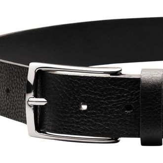 CHARLES TYRWHITT Leather Chino Belt in Black at Nordstrom, Size 36