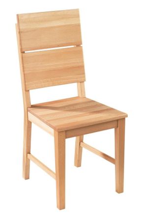 CARRYHOME Stuhl, Buchefarben, Holz, Kernbuche, massiv, eckig, 42x95.5x52 cm, abwischbar, Esszimmer, St&uuml;hle, Holzst&uuml;hle