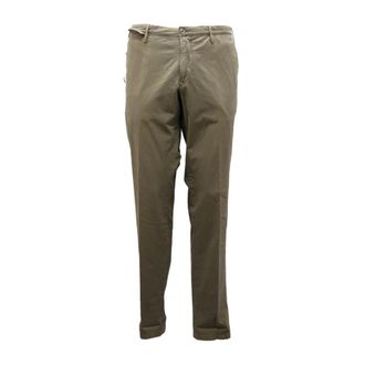 PT01 Green Cotton Trouser Model 211