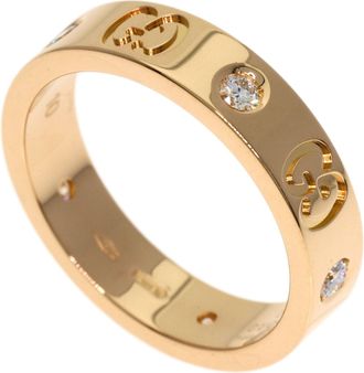 Gucci Pink Gold (18K) Band Ring (Pre-Owned)