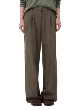 TWP Sulli Trouser Pants In Medium Heather Grey Multi