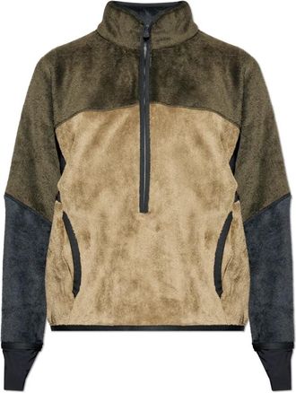 Moncler Polartec Sweatshirt - Heren - Sweatshirts - Groen - L - Hoodies & sweatvesten