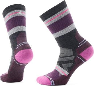 Smartwool Performance Hike Full Cushion Saturnsphere Crew Wandersocken für Damen | bunt