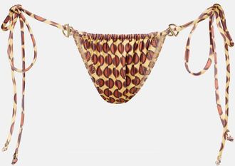 Bananhot Berry printed bikini bottoms