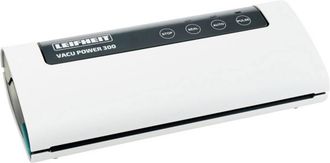 Leifheit Vacu Power 300 Aparato De Envasado Al Vac&iacute;o Blanco Negro Turquesa