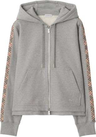 Burberry Felpa con cappuccio e zip - Grigio