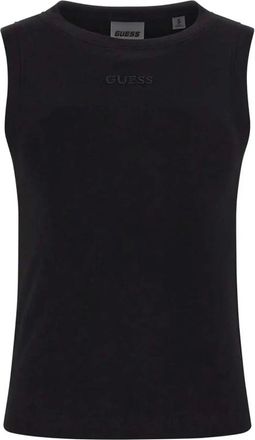 Guess Mujer, Camisetas, Negro, Talla: M