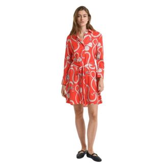 GANT Kleedjes, Dames, Veelkleurig, S, Shirt Dress
