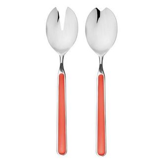 Mepra Fantasia Salad Serving Set - 2 Pieces in New Coral at Nordstrom