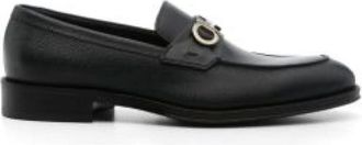Ferragamo Schoenen, Heren, Blauw, 41 EU, Gancini Loafers