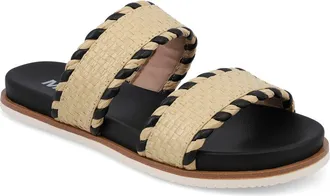Mia Vella Two-Strap Sandal in Natural/Brown at Nordstrom, Size 6.5