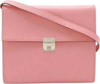 Herm&egrave;s Pre-owned Chevre Click 16 Schoudertas Roze - Dames - Vintage Schoudertas - Roze - ONE Size - Vintage